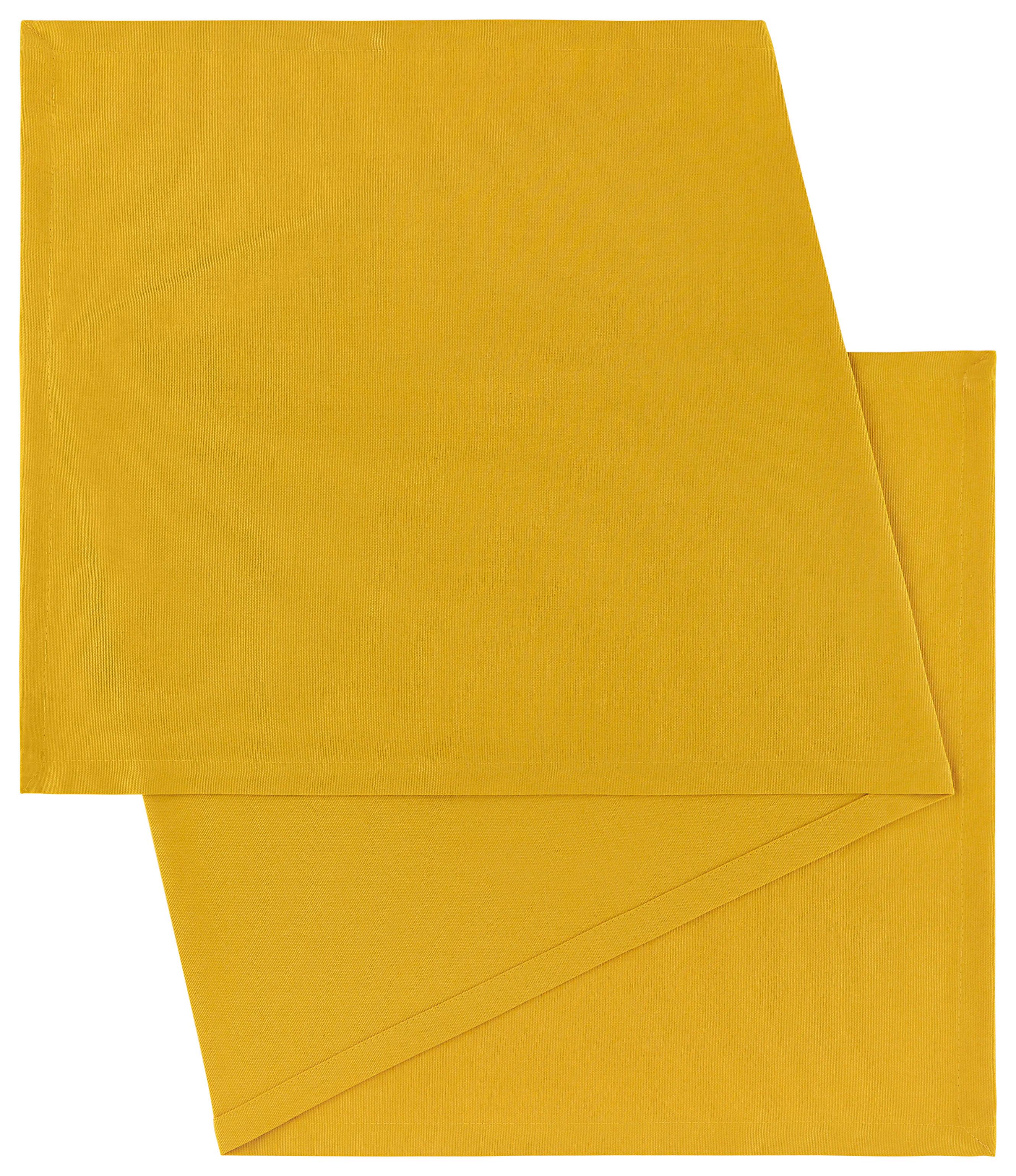 Steffi Běhoun, žlutá, 45/150cm - žlutá, textil (45/150cm) - Modern Living