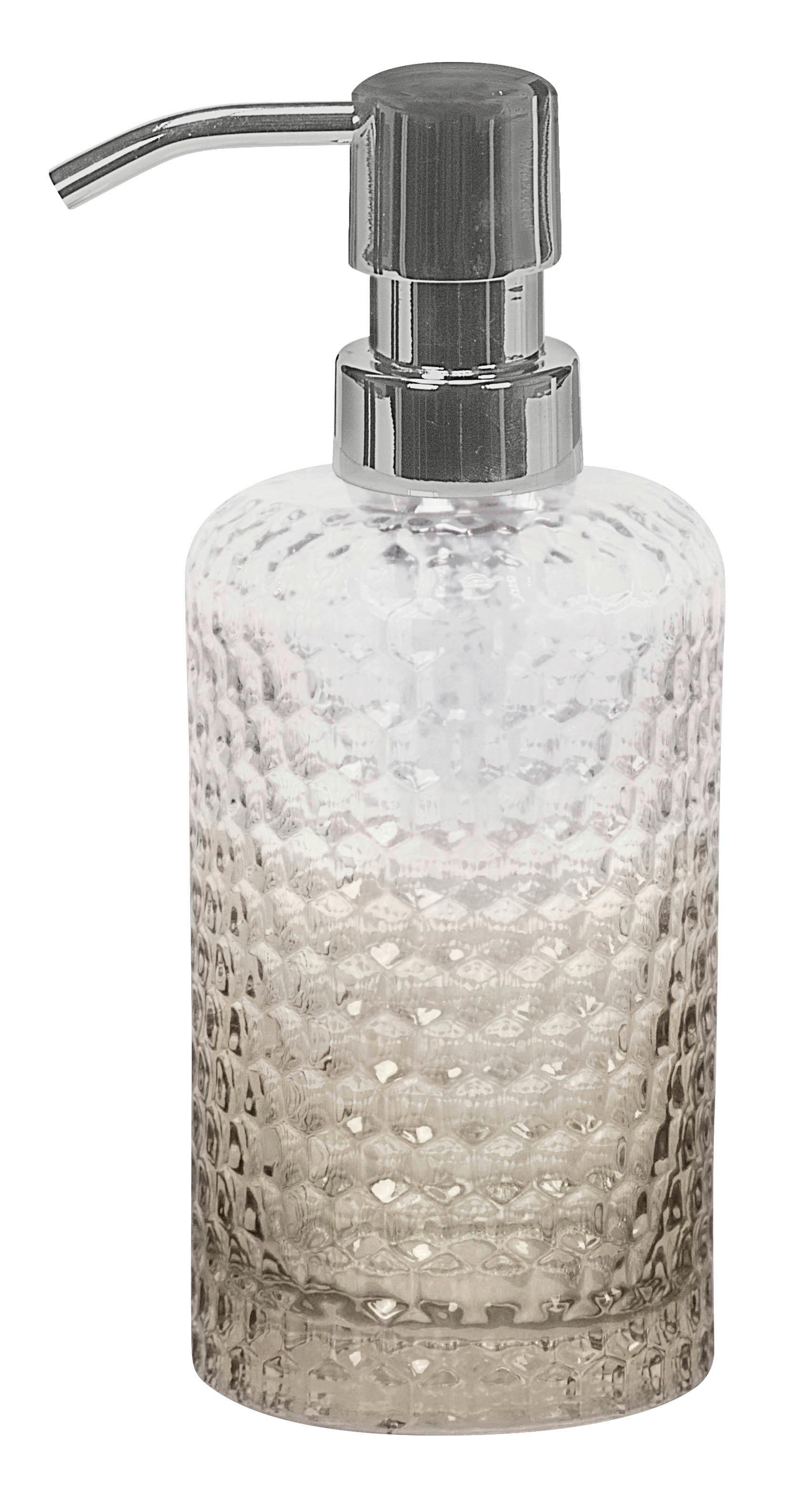 Kleine Wolke Seifenspender Melua Anthrazit Glas