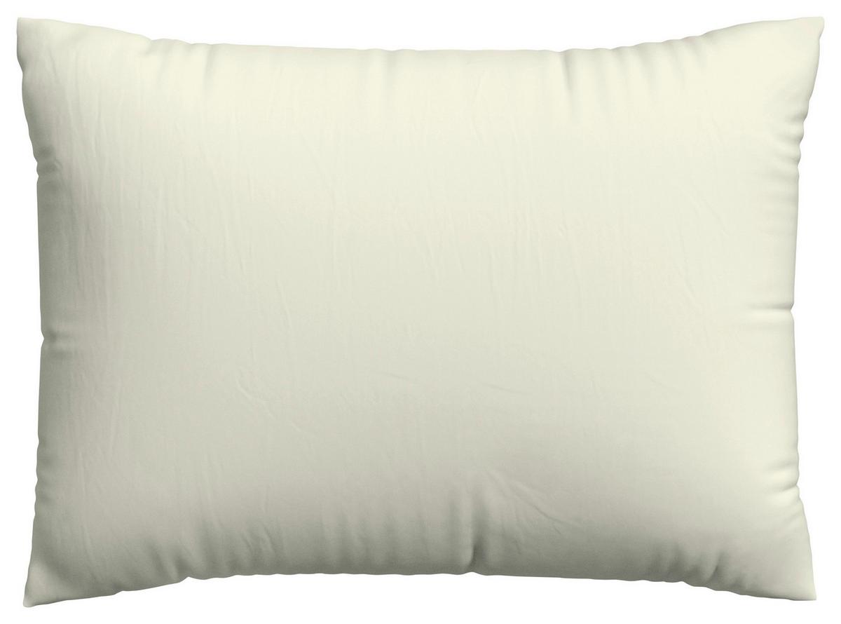 Kopfpolsterbezug Knitted Jersey - Hellgelb, Basics, Textil (70/90cm) - Schlafgut