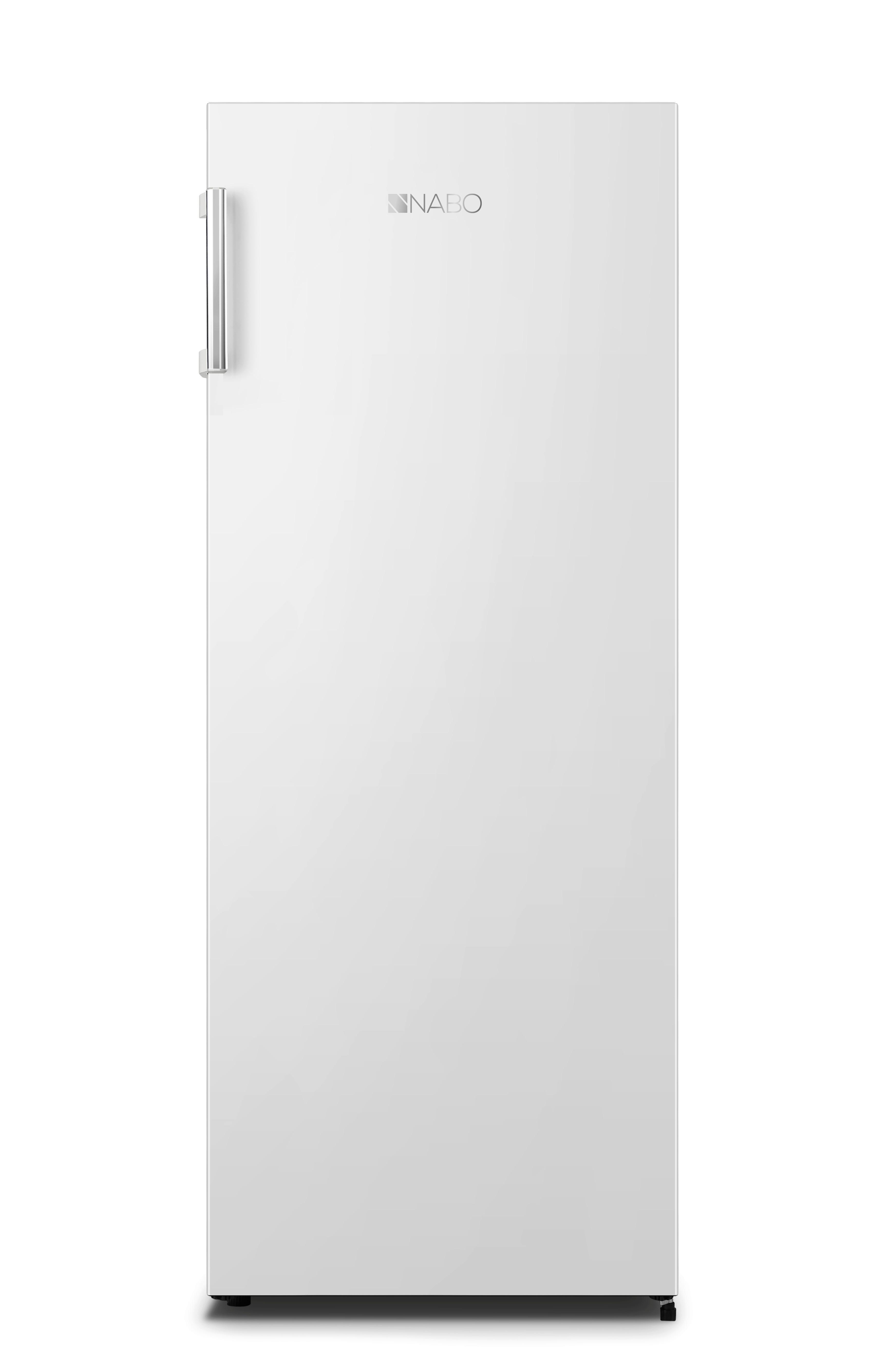 Gefrierschrank Gn 1550 Weiß 55x143,4 cm 155 L Freistehend - Weiß, Basics, Glas/Kunststoff (55/143,4/56,2cm) - Nabo