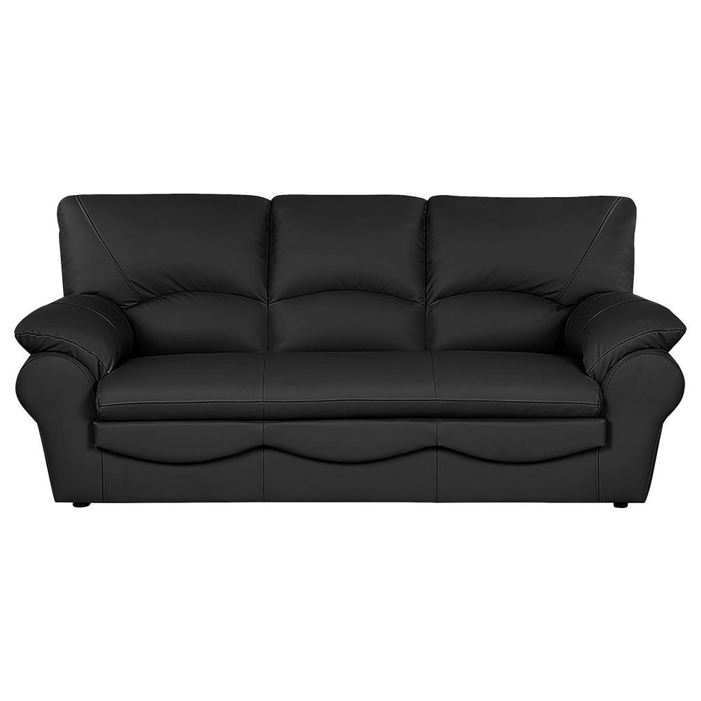 3-Sitzer-Sofa Oslo Schwarz B: 205 cm