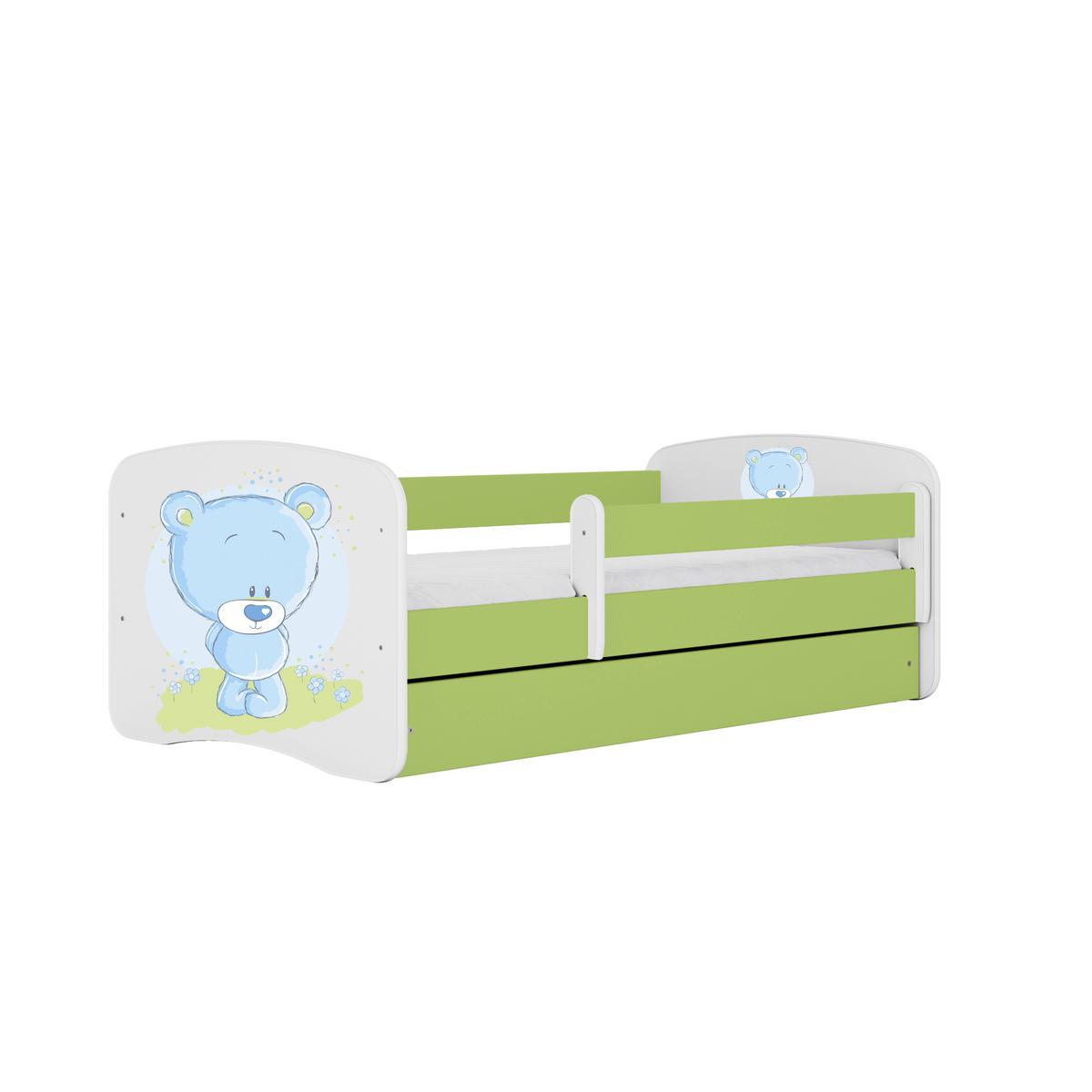 Kinder-/Juniorbett Babydreams Inkl. Matratze 80x160 - Birkefarben/Weiß, MODERN, Holz/Holzwerkstoff (80/160cm) - MID.YOU