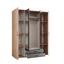 Kleiderschrank Chicago B: 159,6cm Eiche Dekor - Eichefarben/Anthrazit, Basics, Glas/Holzwerkstoff (159,3/196,3/53,5cm) - Livetastic Kleiderschrank Chicago B: 159,6cm Eiche Dekor - Eichefarben/Anthrazit, Basics, Glas/Holzwerkstoff (159,3/196,3/53,5cm) - Livetastic