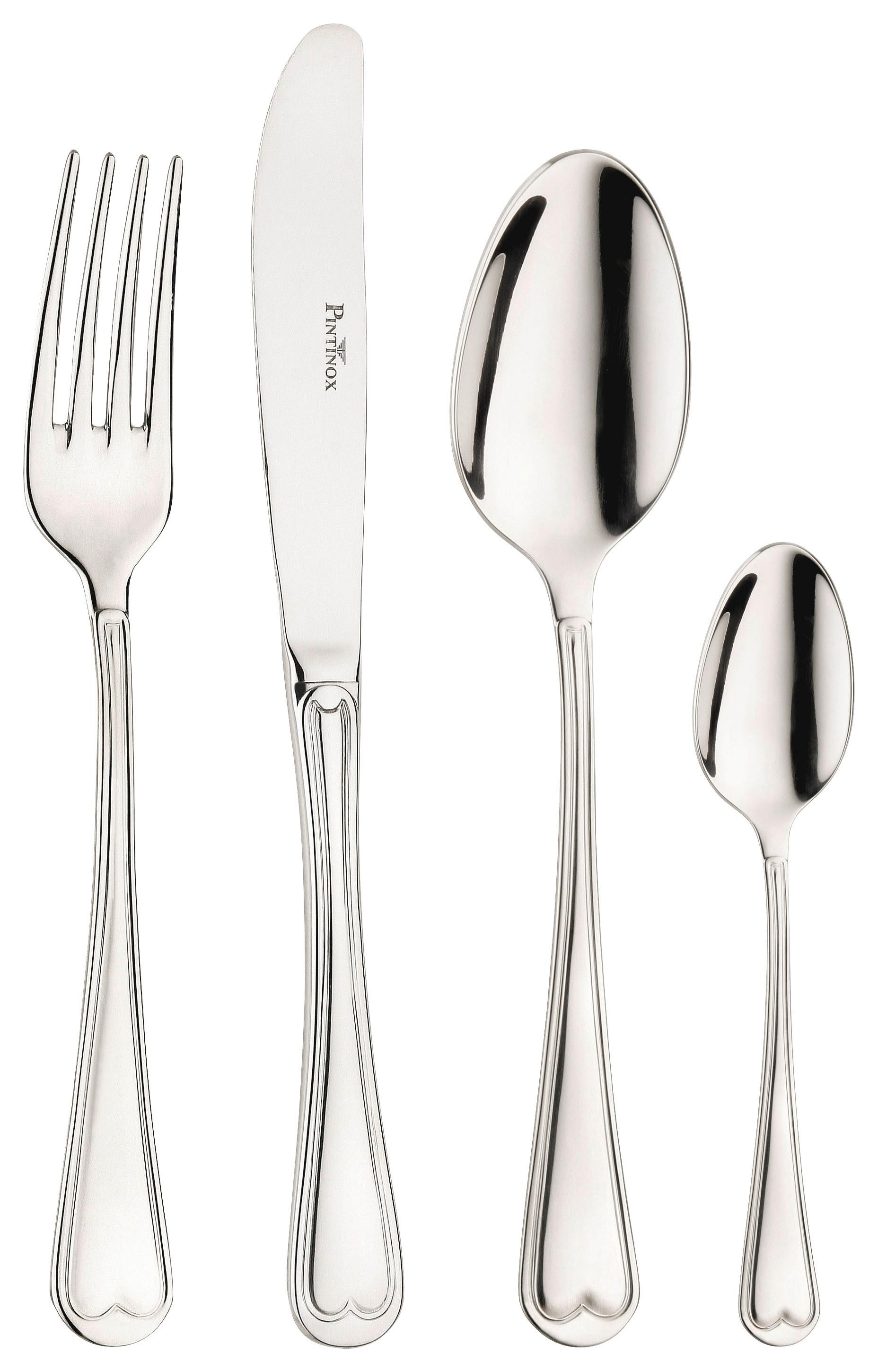 Besteckset Superga 24--Teilig., Edelstahl