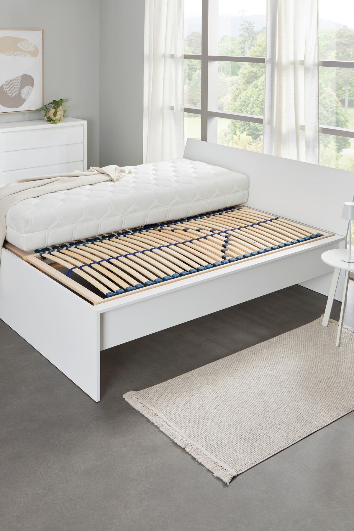 Lattenrost Strong 90x200 Cm 6 Zonen - Naturfarben, Holz (90/200cm) - Primatex Deluxe