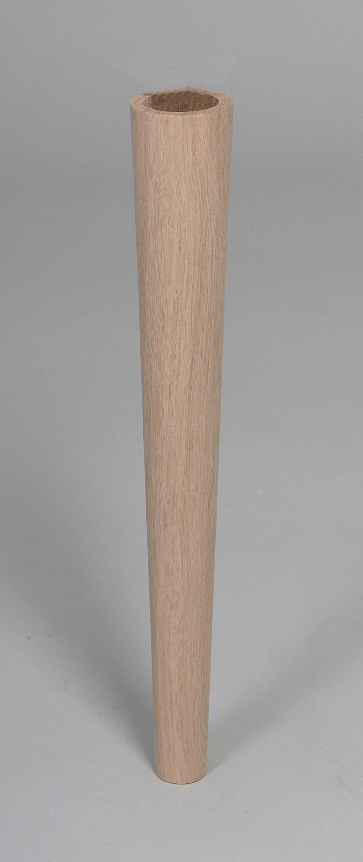Möbelfuß H: 40 Cm Eiche - Eichefarben, Basics, Holz (40cm)