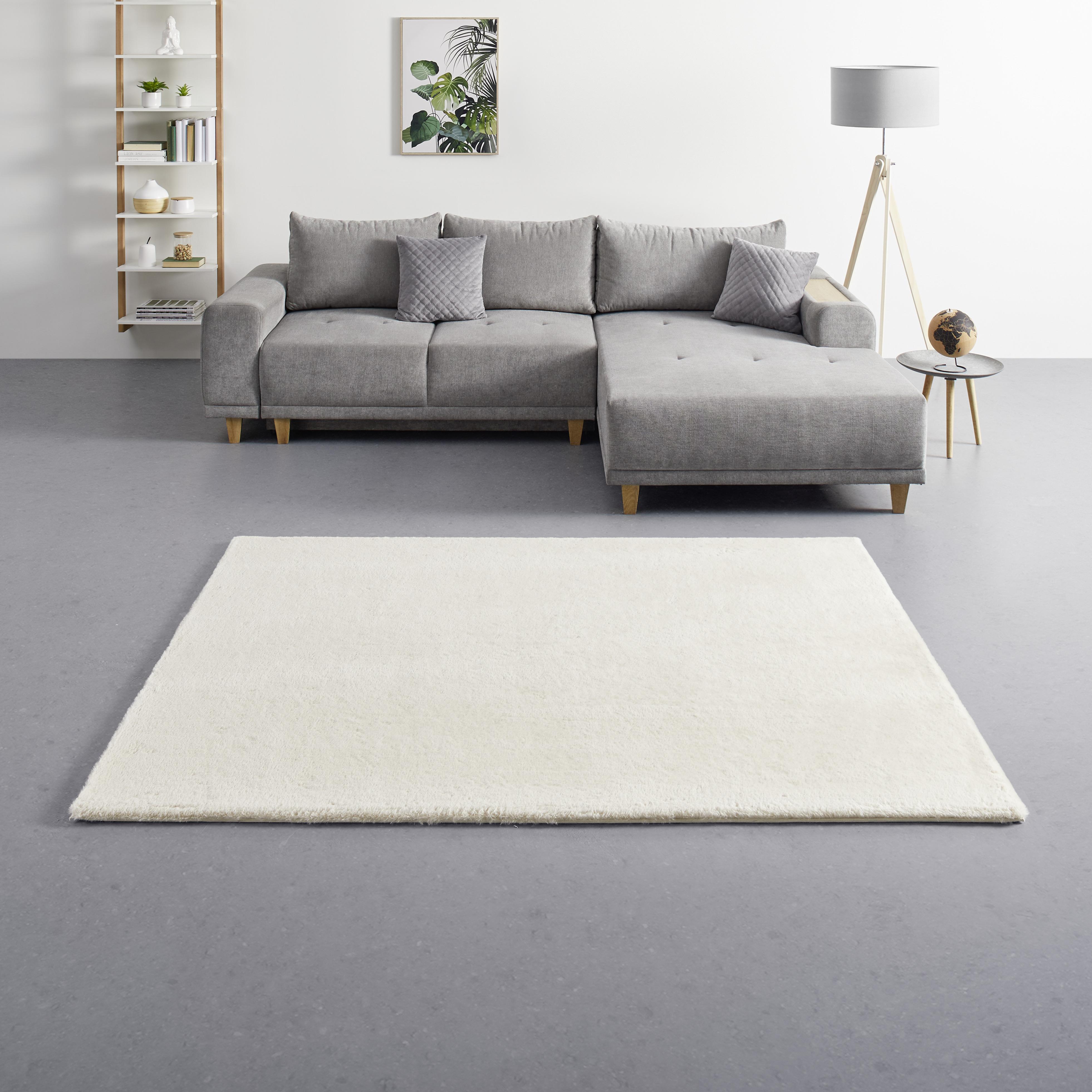 Umelá Kožušina Caroline 3, 160/220cm, Béžová - béžová, textil (160/220cm) - Modern Living