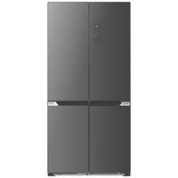 Side-By-Side Msi 500 Edelstahlfarben, - Edelstahlfarben, Basics, Glas/Kunststoff (90,5/190,2/59,7cm) - CEEM