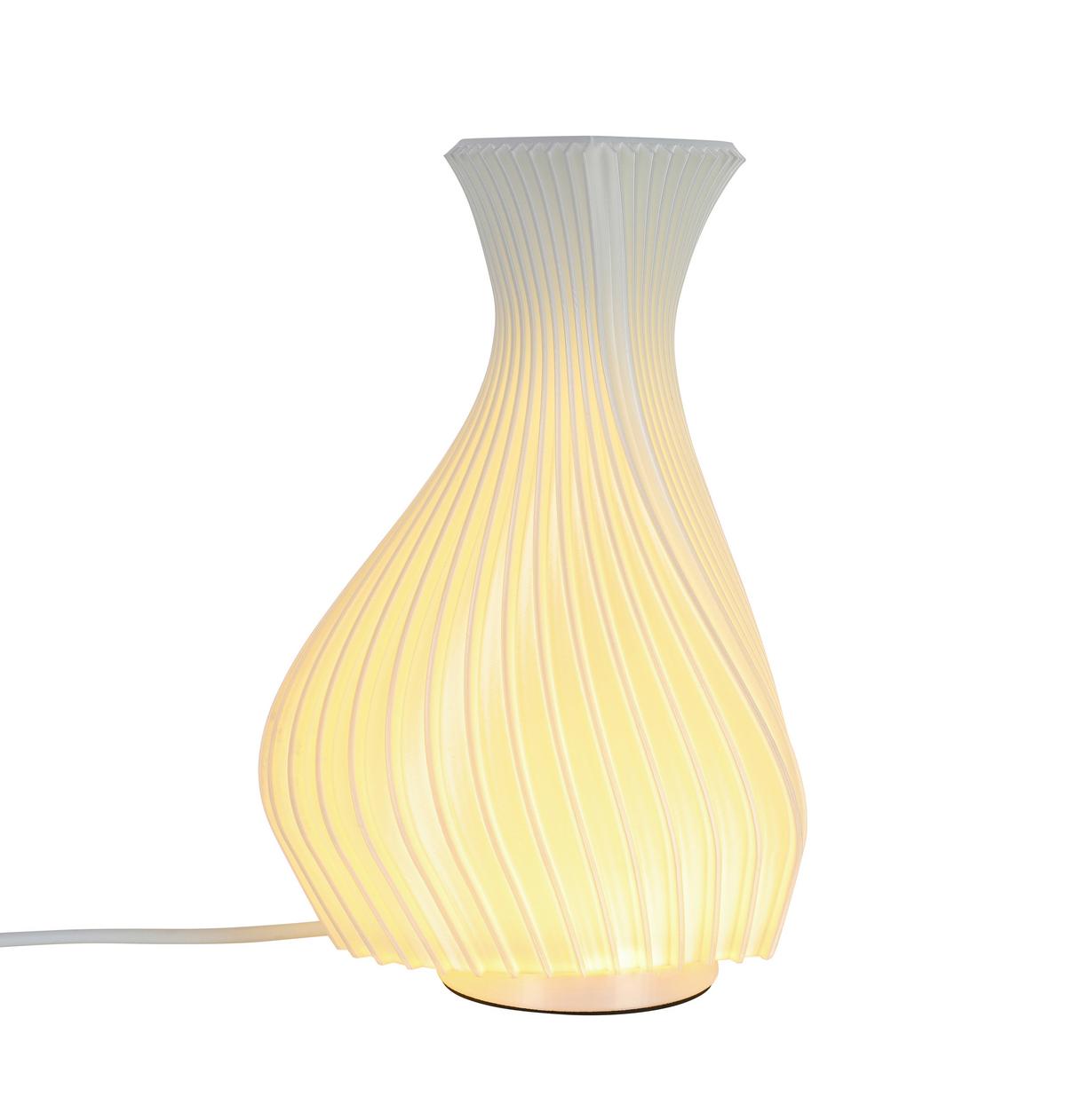 LED-Tischleuchte Josepha - Weiß, Kunststoff (11,7/18,2/11,3cm) - Luca Bessoni