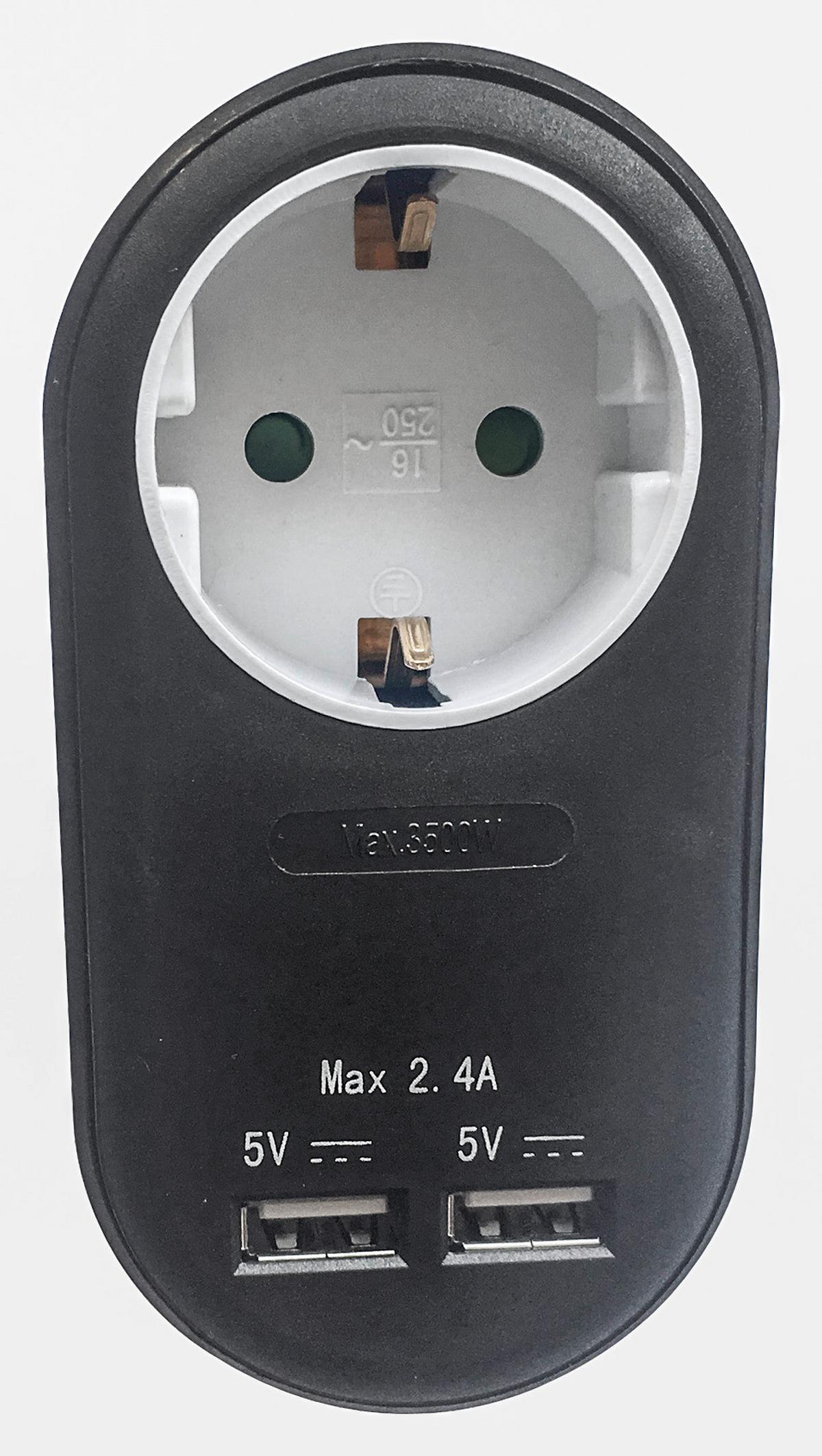 ADAPTÉR AMIR - plast (10,8/5,6/7,22cm) - Mömax