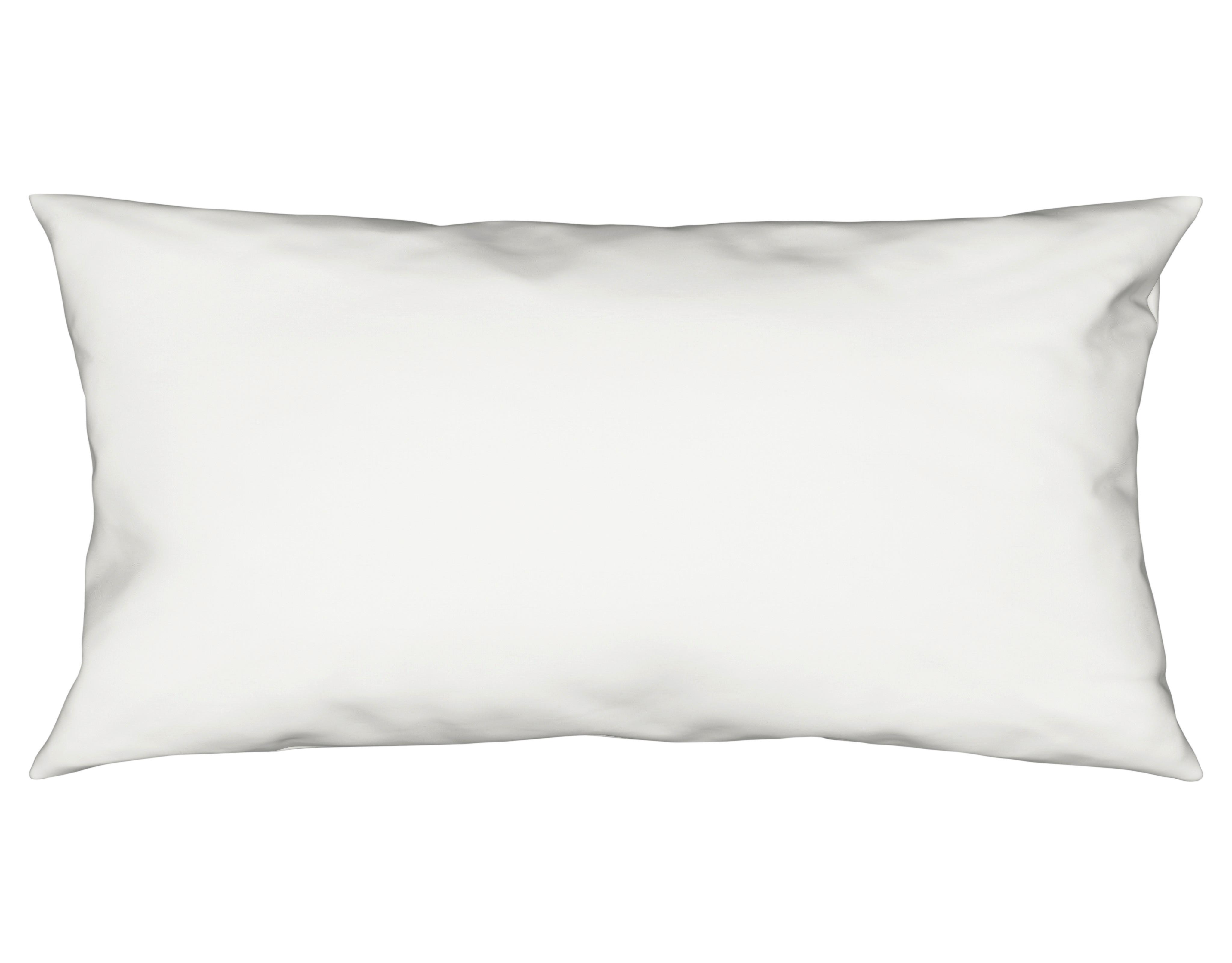 Kissenhülle Vicky 40x80 cm Jersey Creme + Reißverschluss