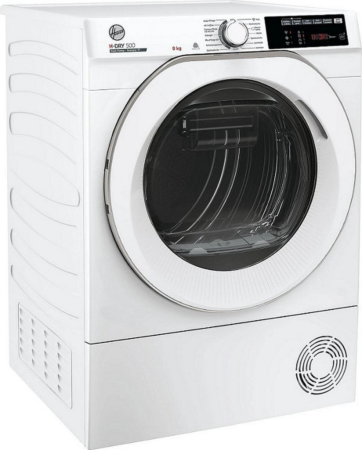 TROCKNER NDE H8A2TCES-84 WEISS - Weiß, Basics, Glas/Kunststoff (60/85/59cm) - Hoover