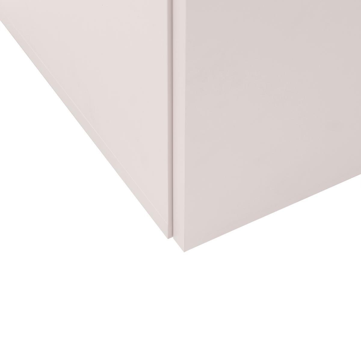 REGÁL SAVANNA -EXKLUSIV- - černá/kašmírová, Moderní, kompozitní dřevo/plast (80/180/35cm) - Mömax