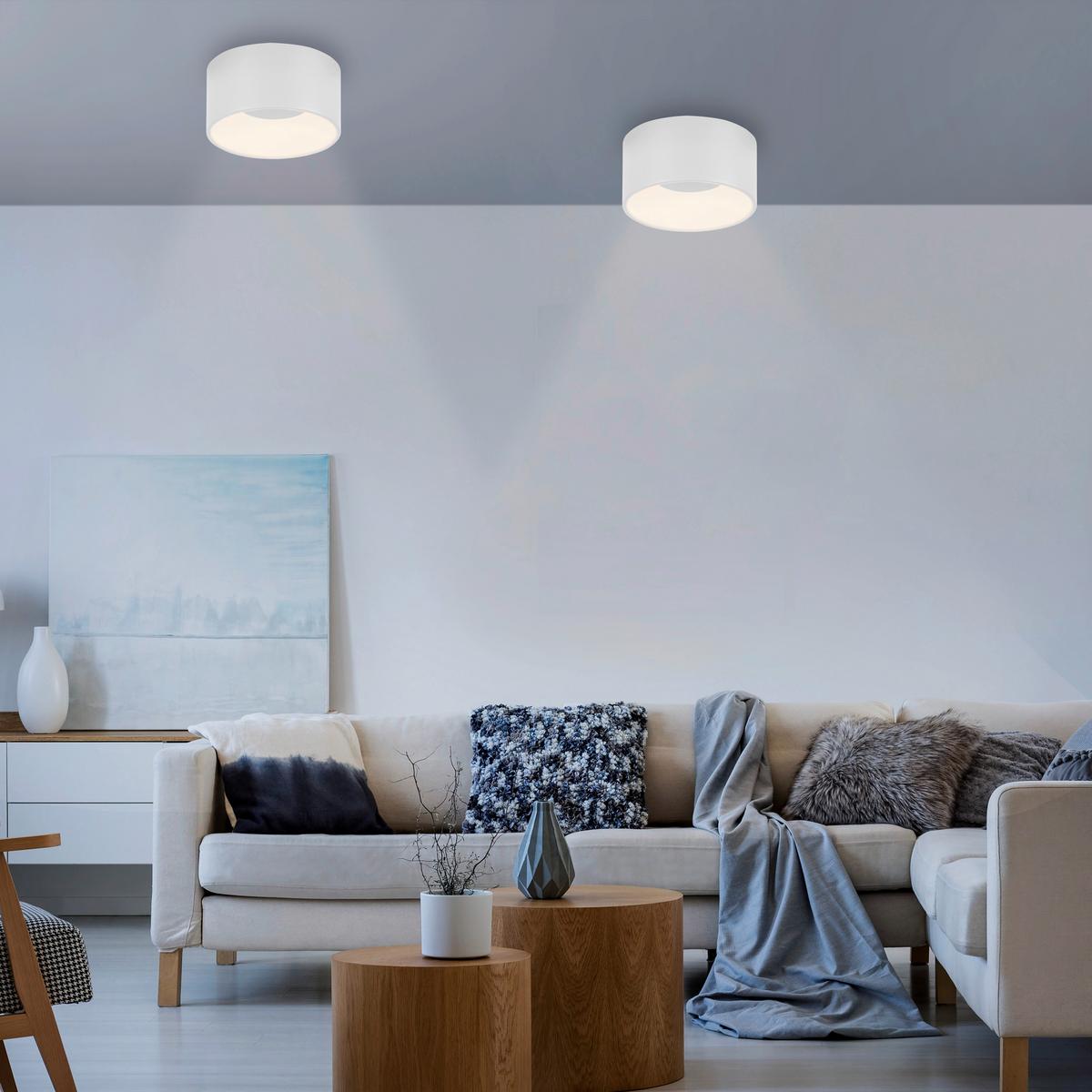 Led-deckenleuchte Tanika Ø 16 Cm - MODERN (16/16/8cm)