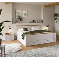 Schlafzimmer Verona Lärchefarben/Eiche D. 3-Teilig - Lärchefarben/Eiche Artisan, ROMANTIK / LANDHAUS, Holzwerkstoff - Livetastic