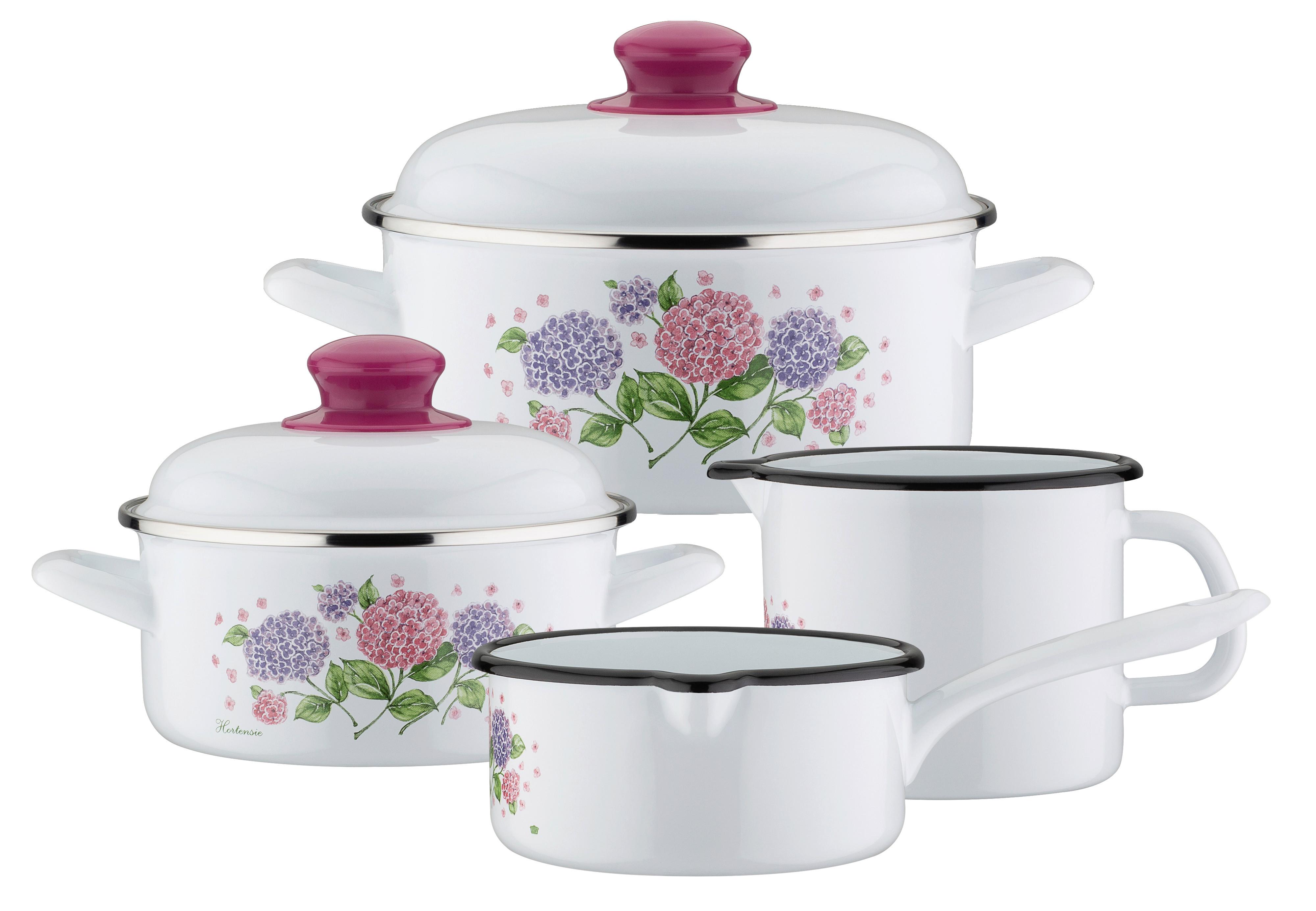 SADA HRNCOV HORTENSIE - biela, Basics, kov - GSW