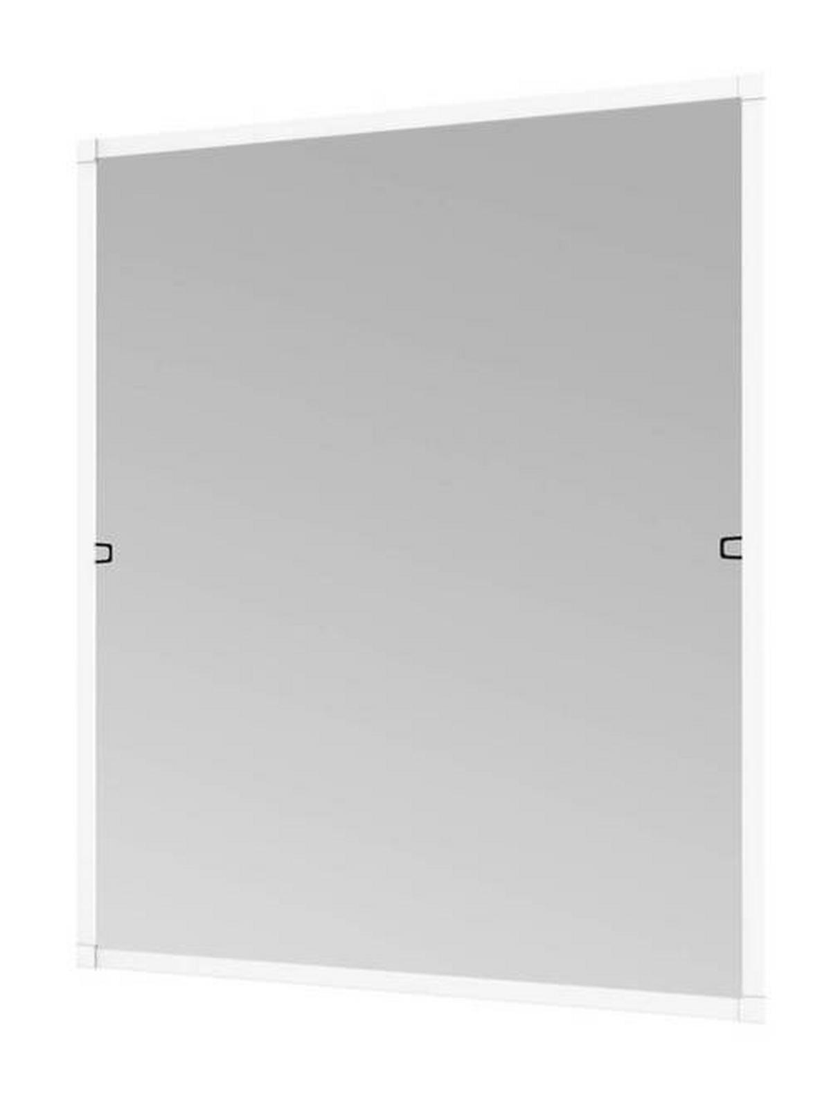 Fliegengitter Fenster Weiß 130x150 Cm - Weiß, Basics, Metall (130/150cm)