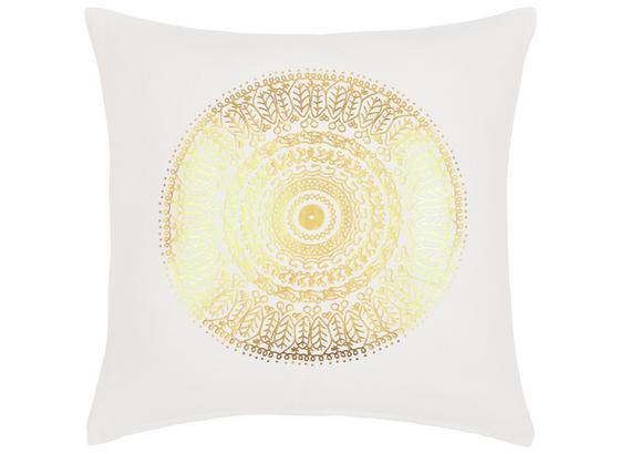 Zierkissen Dione 45x45 cm - Goldfarben/Weiß, MODERN, Textil (45/45cm) - Luca Bessoni Zierkissen Dione 45x45 cm - Goldfarben/Weiß, MODERN, Textil (45/45cm) - Luca Bessoni