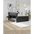 Boxspringbett mit Topper und Bettkasten 160x200 cm Medino - Anthrazit, KONVENTIONELL, Holz/Holzwerkstoff (160/200cm) - Luca Bessoni