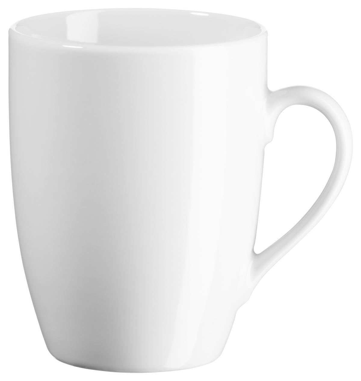Frühstücksset Weiß Barca Für 6 Personen, 18tlg. - Weiß, Basics, Keramik - Mäser