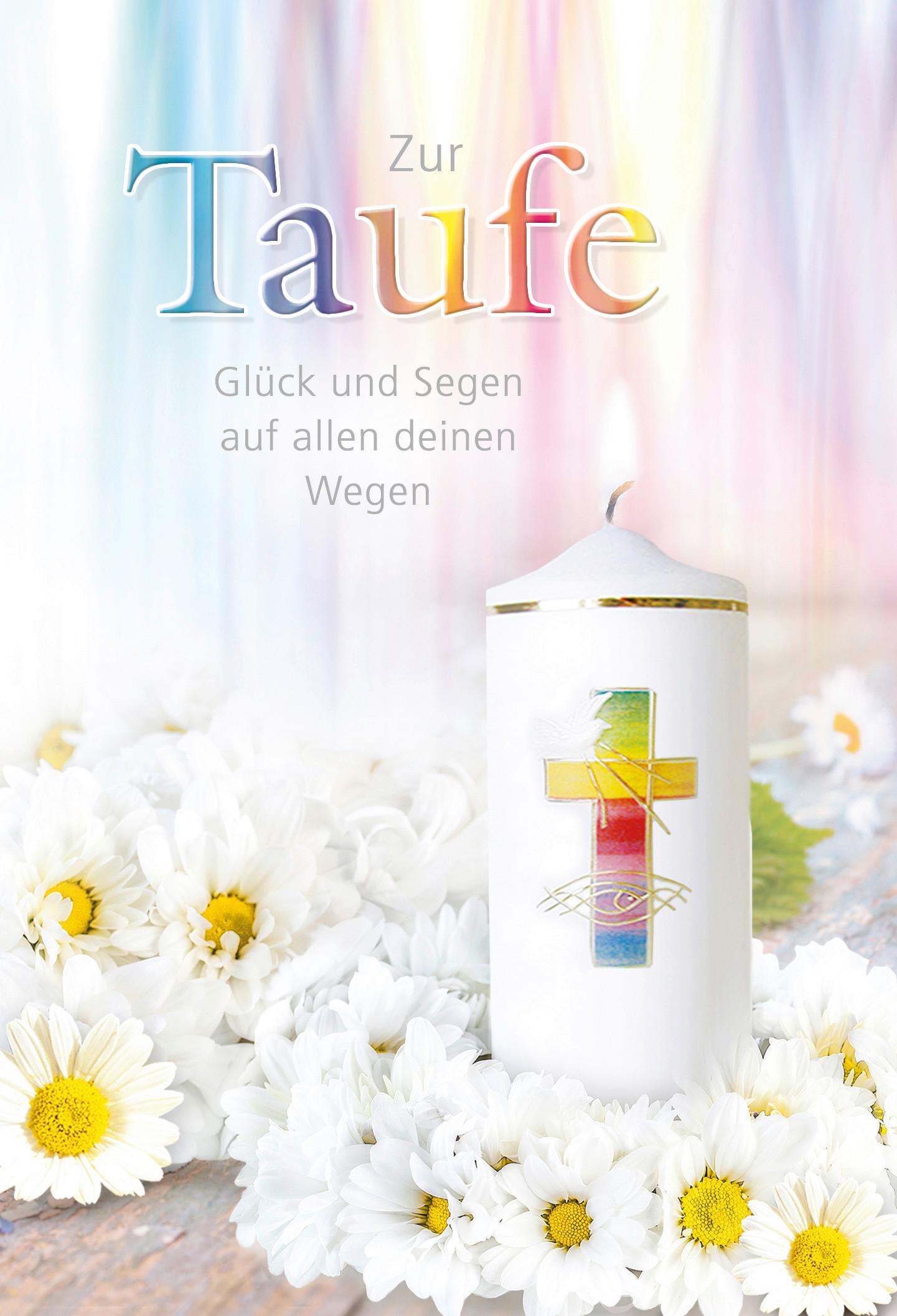 BILLETT 74043 TAUFE KERZE