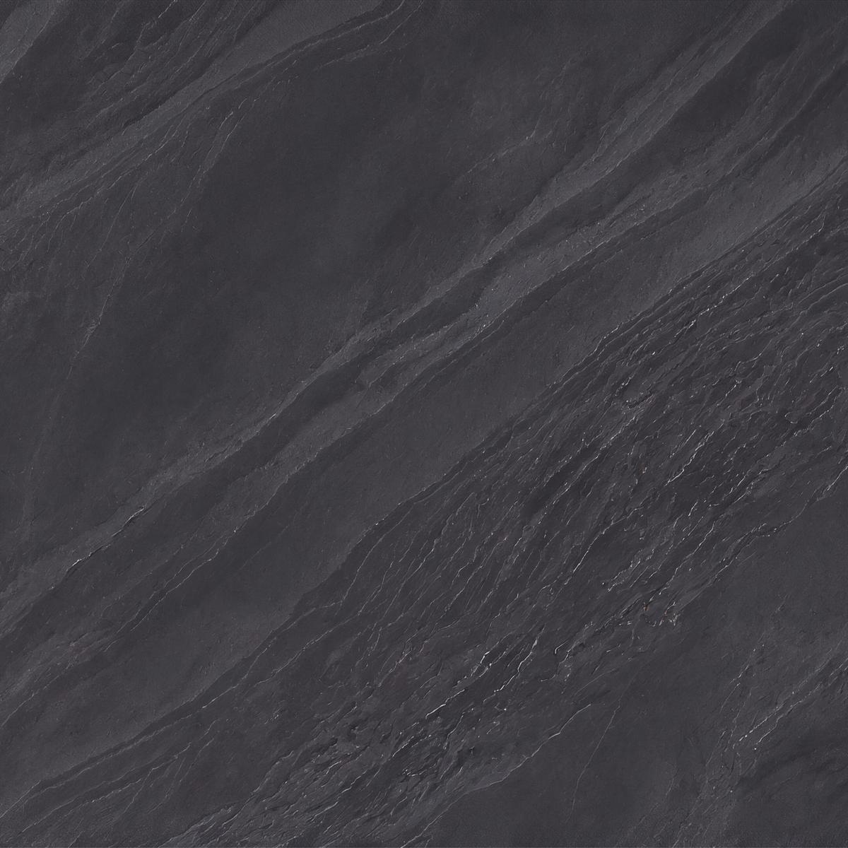 Esstisch Leon Keramik hellgrau, B: 140cm - Schwarz/Grau, Trend, Stein/Metall (140/90/75cm)