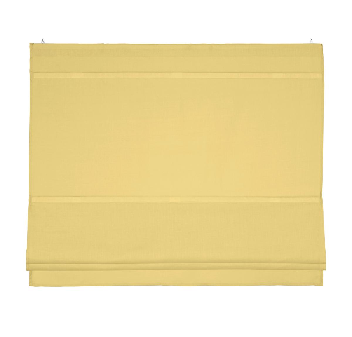 Nariasená roleta Maggy, 120/170 cm, žltá - žltá, Modern (120/170cm) - Modern Living