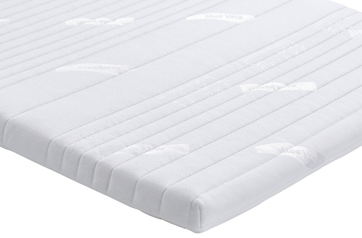 Vrchní matrace "Gelfeel" 180x200 cm, V: 6cm - bílá, Basics, textil (180/200cm) - Primatex