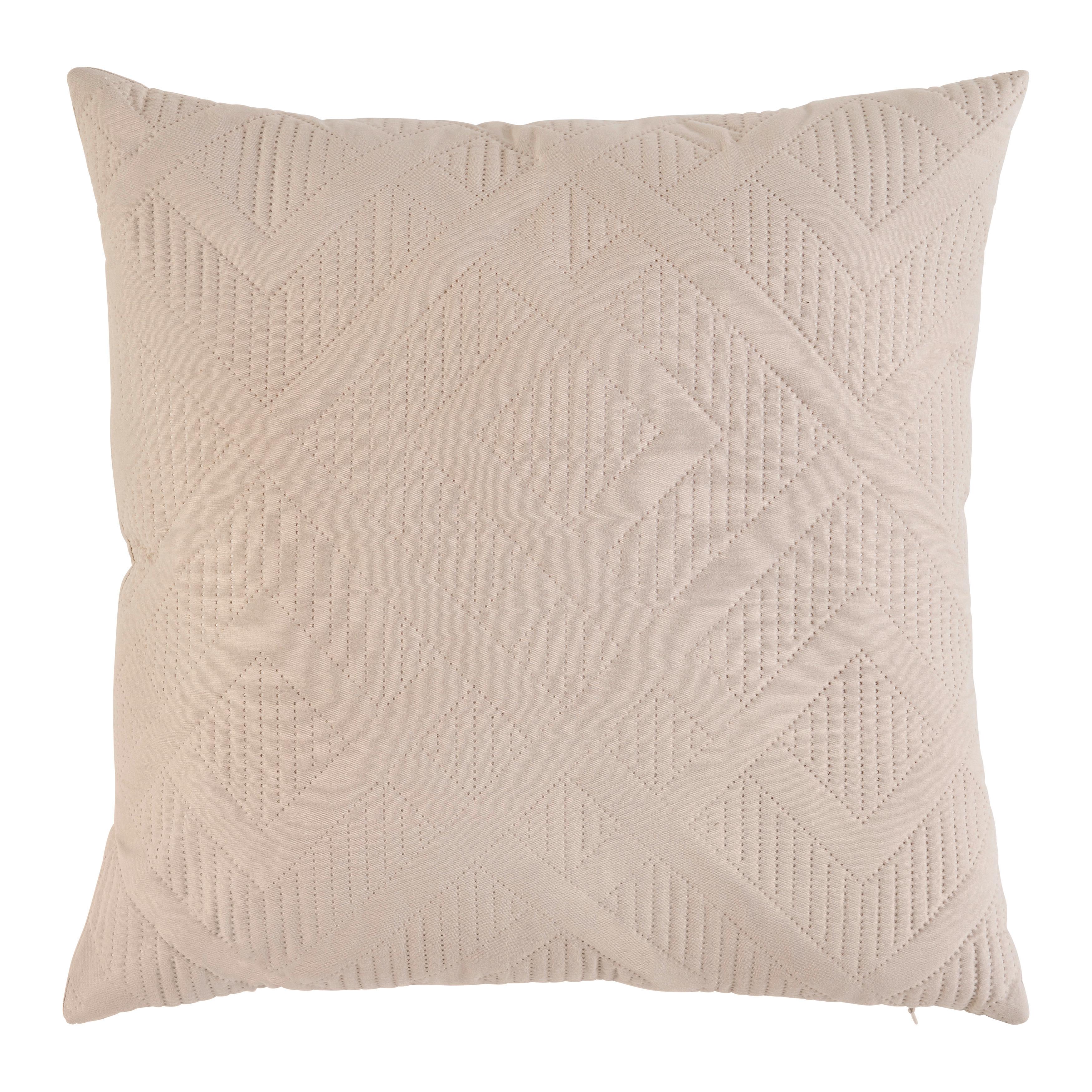 DEKORAČNÍ POLŠTÁŘ SELINA - světle hnědá, Konvenční, textil (45/45cm) - Mömax