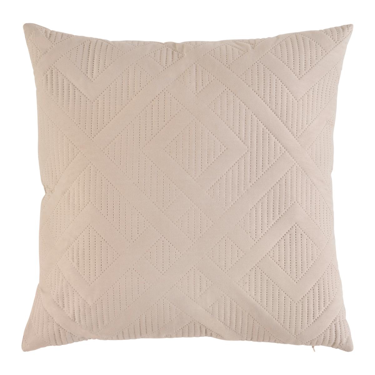 DEKORAČNÍ POLŠTÁŘ SELINA - světle hnědá, Konvenční, textil (45/45cm) - Mömax