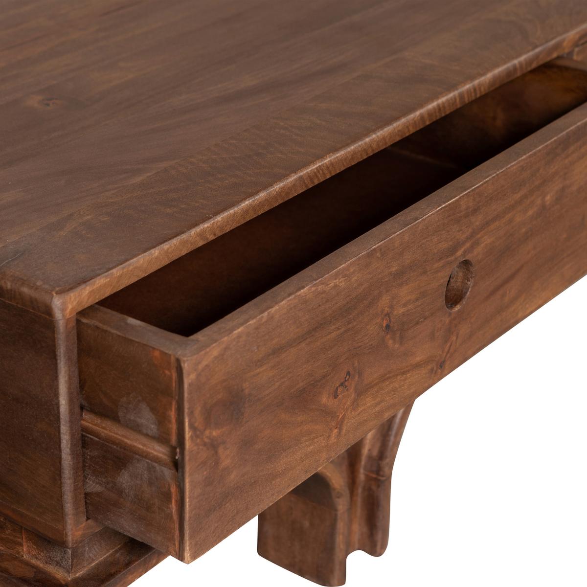 Lowboard Staes Walnussfarben B: 180cm - Walnussfarben, Design, Holz (180/37/45cm) - Livetastic