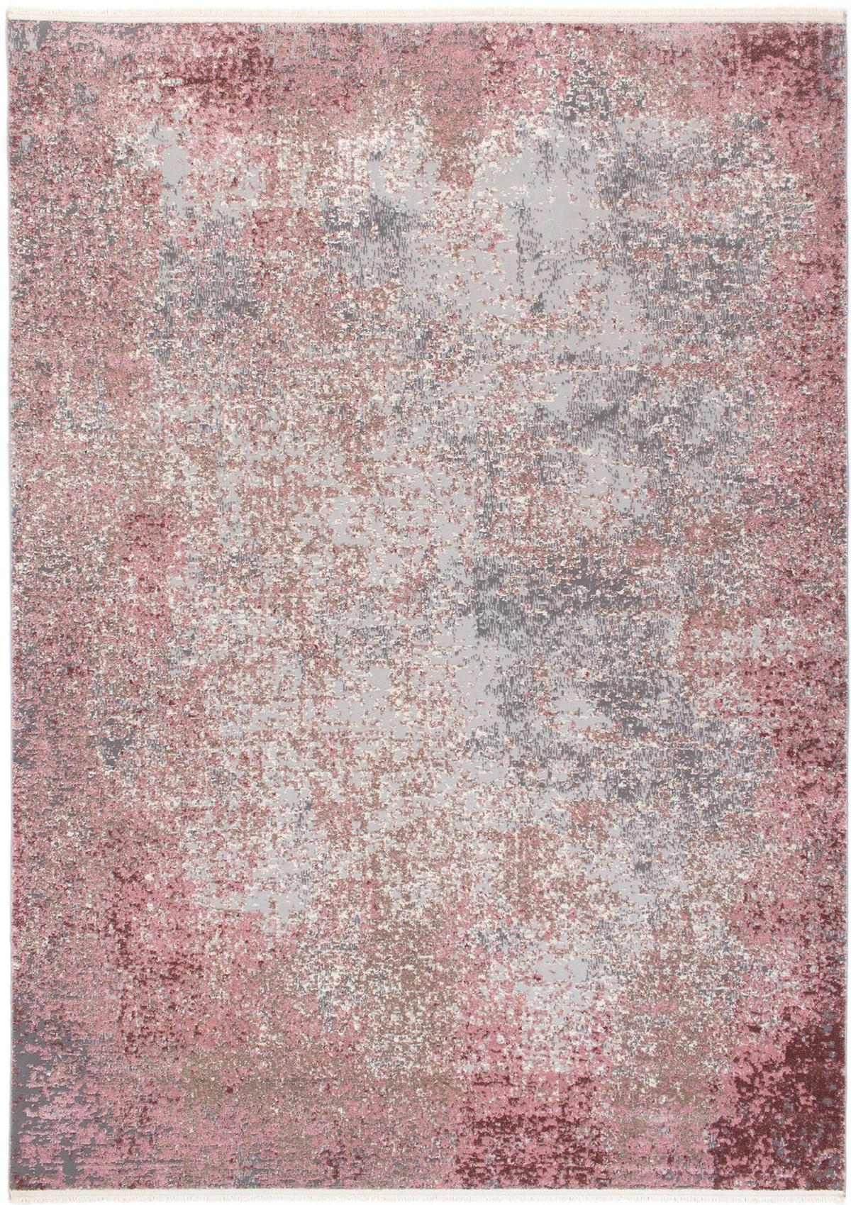 Webteppich Saint Creme/Rosa 133x190 cm - Creme/Rosa, Design, Textil (133/190cm) - Novel