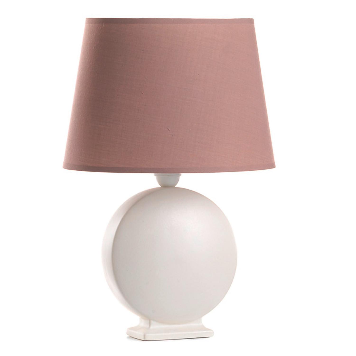 Tischleuchte 233/L - Erlefarben/Weiß, Basics, Keramik/Textil (30/16/46cm)