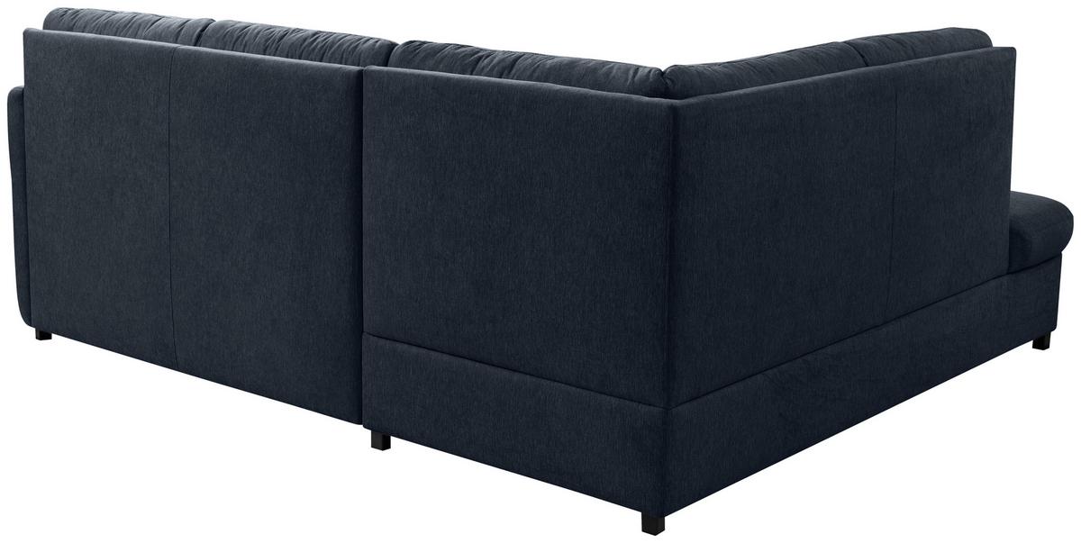 Ecksofa Gusto Blau S: 200x240 cm - Blau/Greige, Basics, Textil (200/240cm)