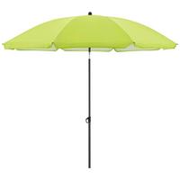 Sonnenschirm Gartenschirm Como Grün - Grün, Basics, Textil/Metall (165/203cm)