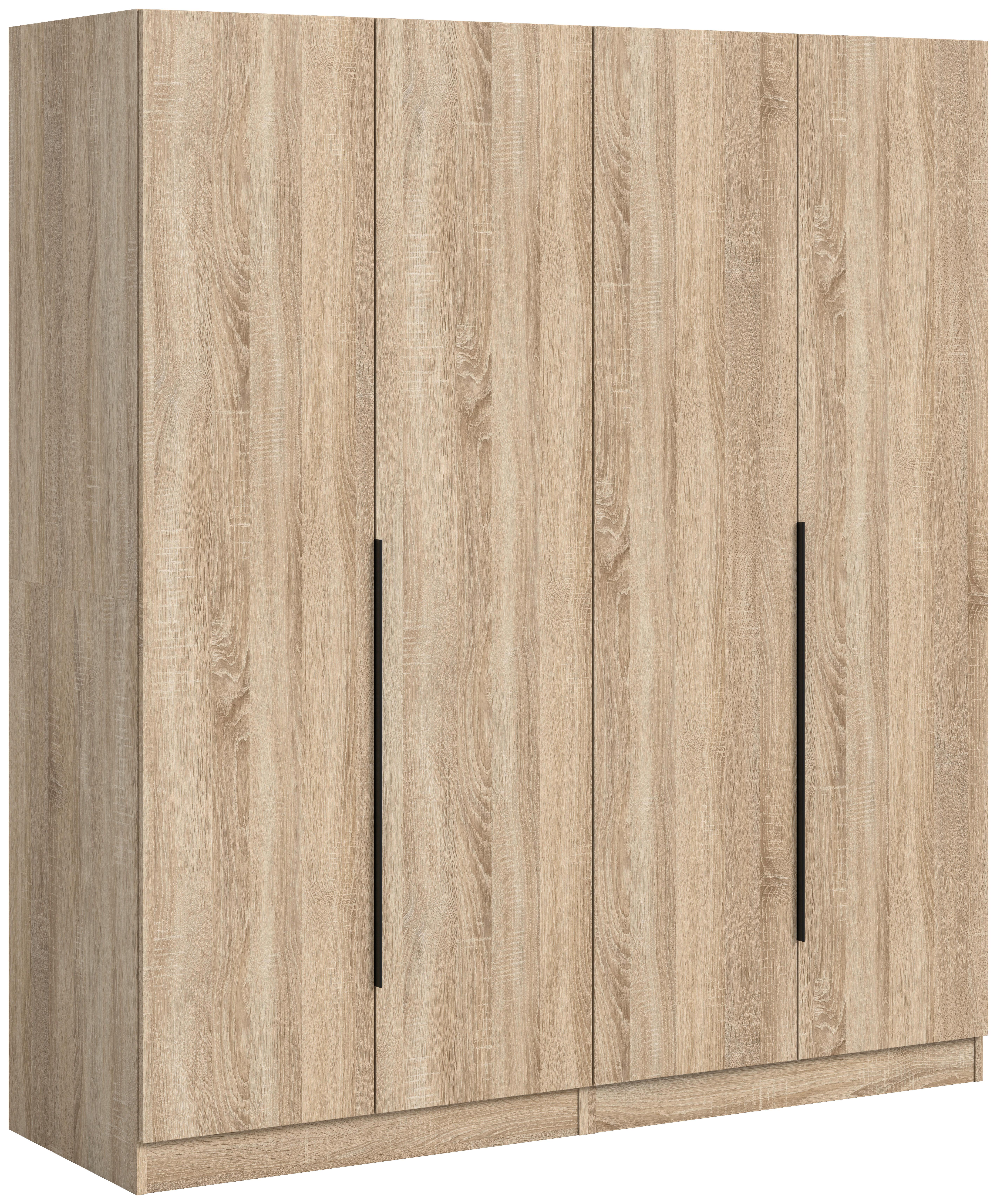Drehtürenschrank Kopenhagen Sonoma Eiche B: 160 Cm - Sonoma Eiche, MODERN, Holzwerkstoff (160/181/52cm) - MID.YOU