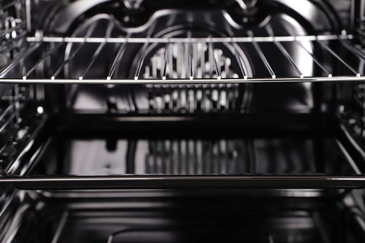 EINBAUBACKOFEN Schwarz B: 59,4cm - Schwarz, Trend, Glas/Metall (59,4/59,5/52,1cm) - Respekta