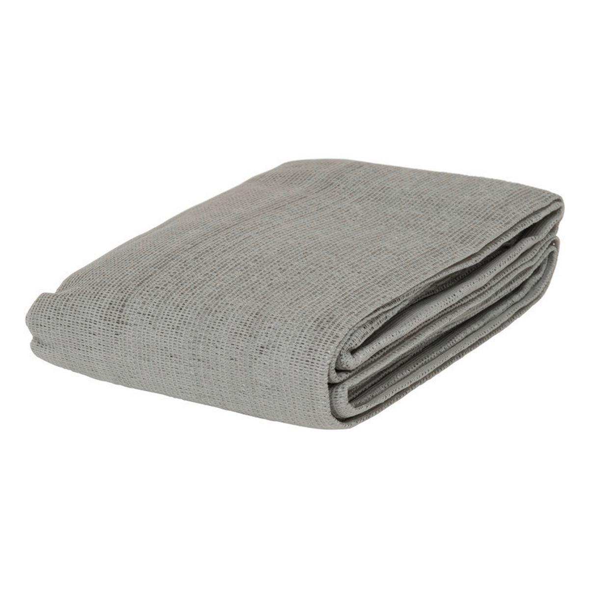 Sichtschutz Balkonbl. Sylt 0,9x5m, - Grau, Basics, Kunststoff (500/90cm) - Windhager