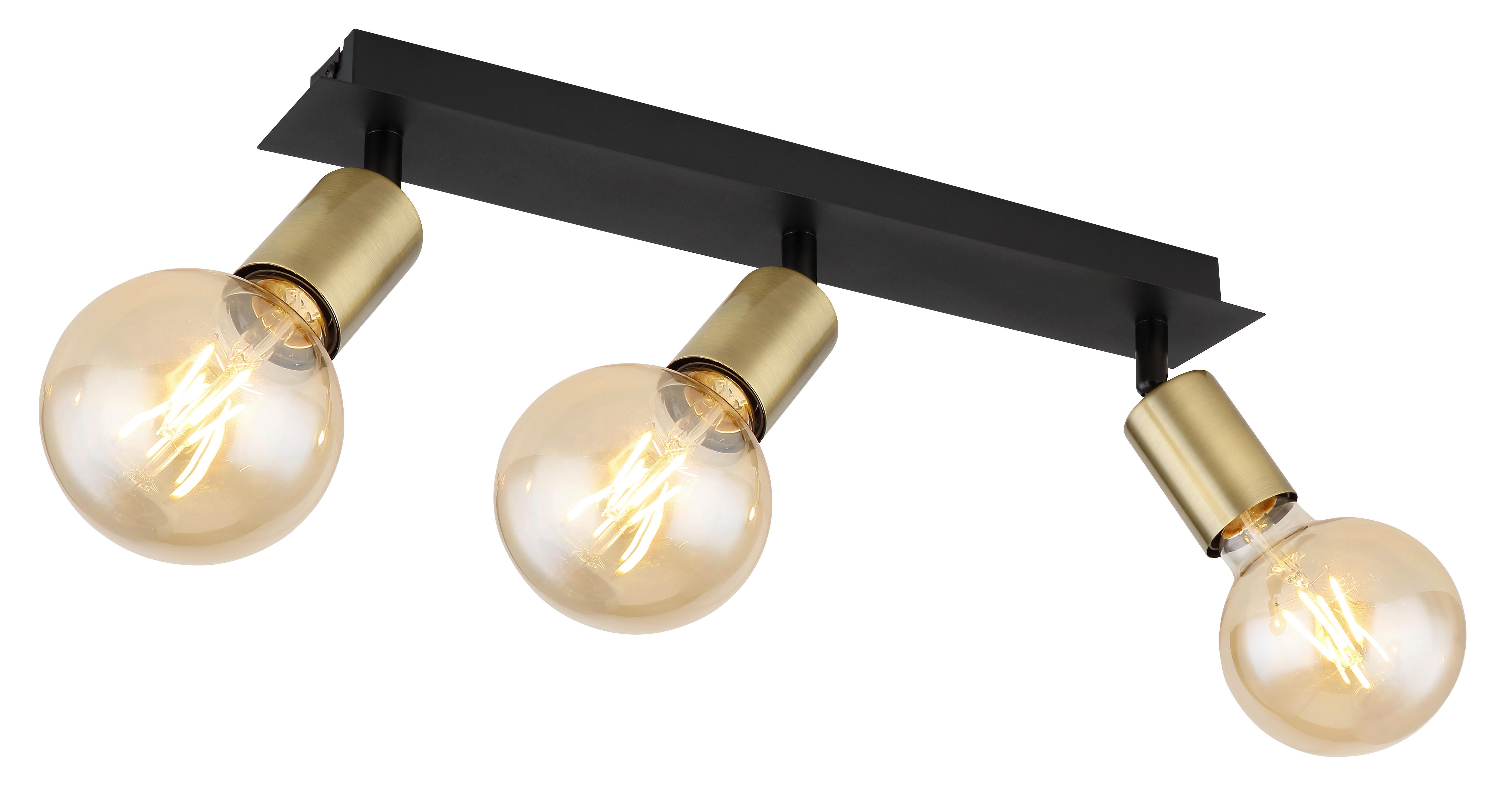 Strahler 54998-3b - Schwarz, Design, Metall (40/6/10,5cm) - Globo