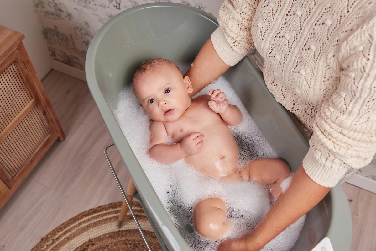 Babybadeset 428830 - Grün, Basics, Kunststoff (79.5/40/46cm) - Bebe Jou