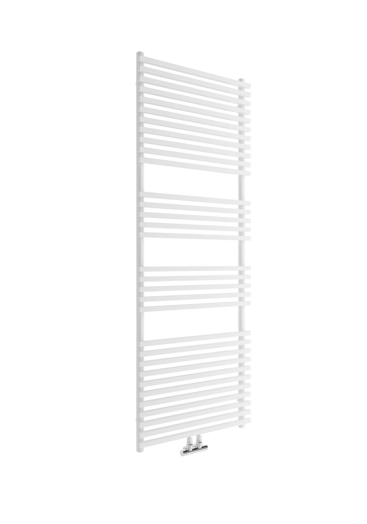 Handtuchtrockner Trient B/H: 60x164 cm Gerade 1000 W - Weiß, Basics, Metall (60/164cm) - Sanotechnik