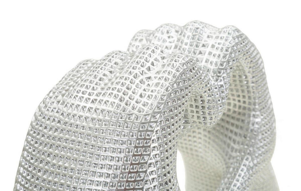 SKULPTUR Kunststoff, Silver - Basics, Kunststoff (25/13.5/7.5cm)