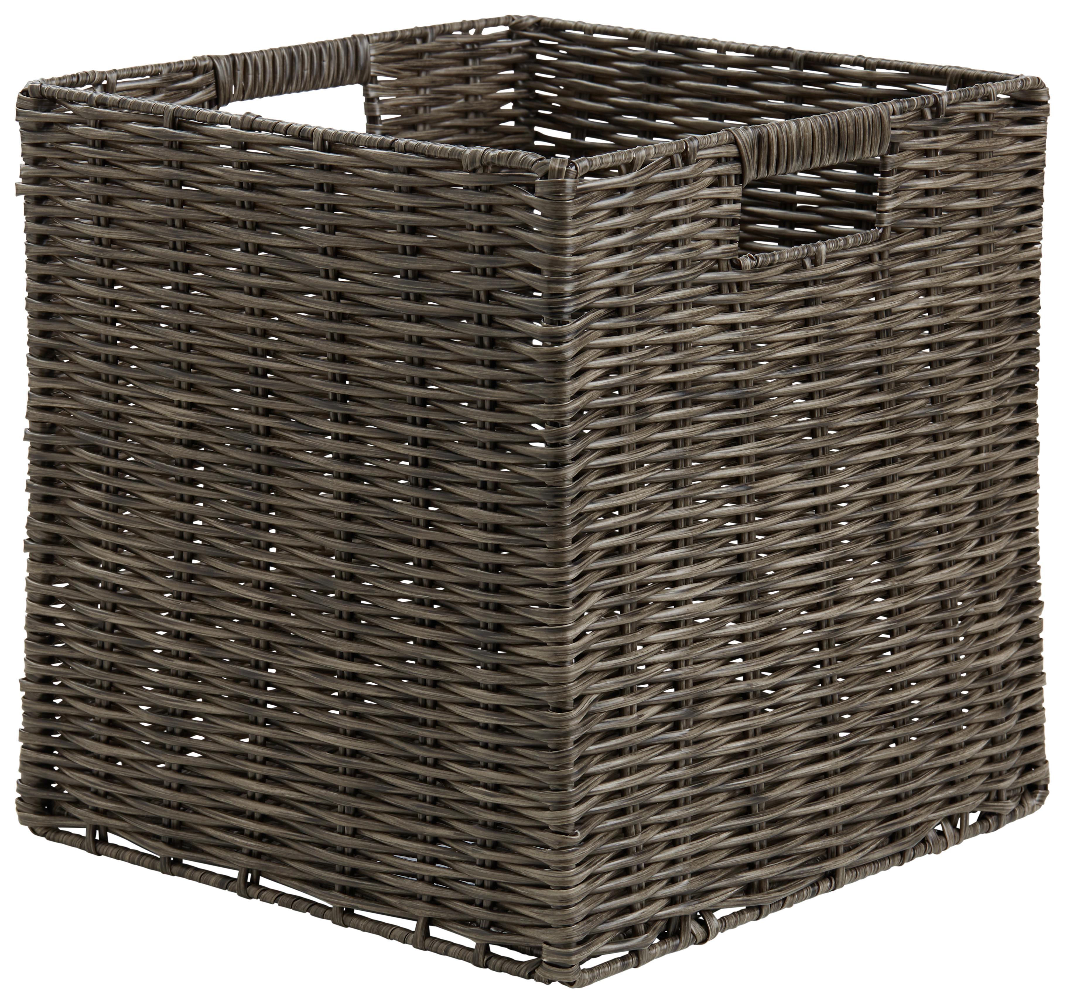 Koš Vien -Paz- - hnědá, kov/plast (32/30/28cm) - Modern Living