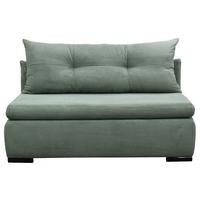 2-sitzer-sofa Yellow Mit Schlaffunktion Grün Cord - Schwarz/Grün, Design, Textil (154/93/85cm) - MID.YOU