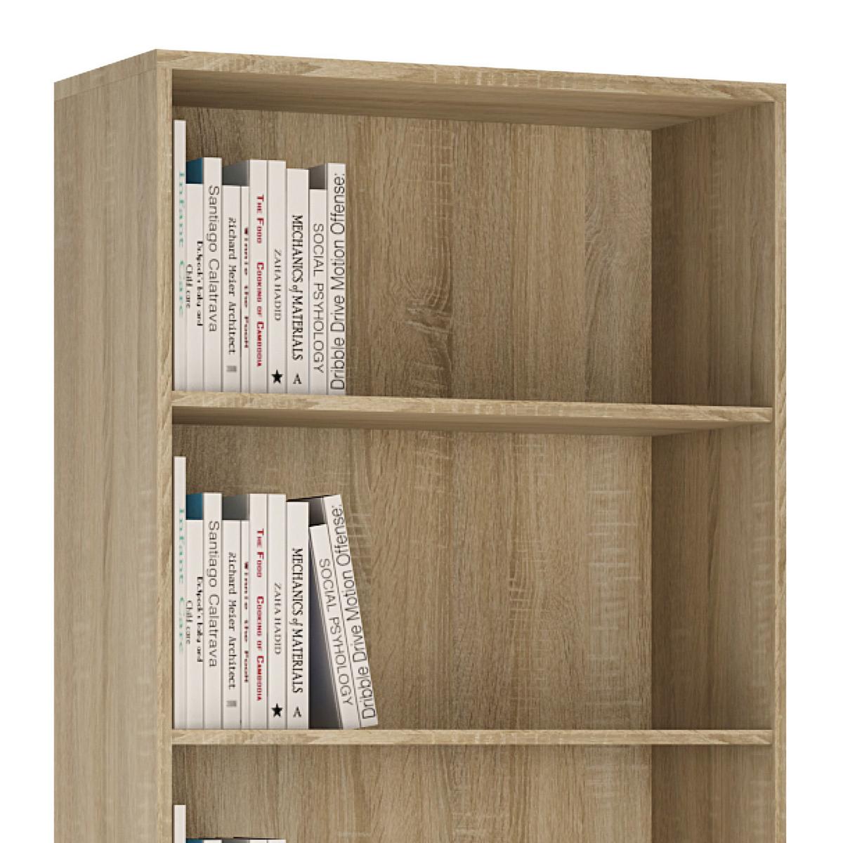 Regal 4-You B 74 cm, Eiche Dekor - Sonoma Eiche, MODERN, Holz (74/189,5/35,2cm)