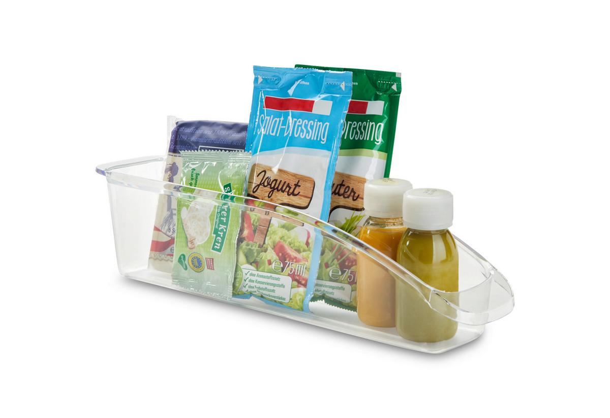 Kühlschrankbox Anett Transparent Ca. 33/7,3/8 Cm - Transparent, KONVENTIONELL, Kunststoff (33/7,3/8cm) - Luca Bessoni