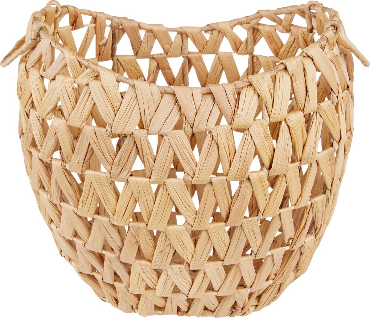 Aufbewahrungsbox Ryal - Naturfarben, KONVENTIONELL, Naturmaterialien/Metall (36/28.5/31cm) - Ondega