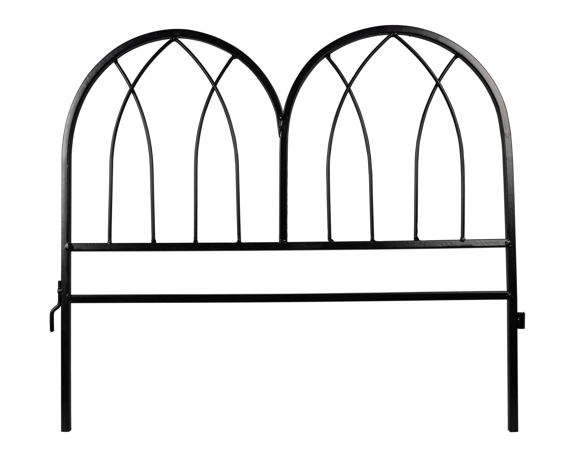 Beeteinfassung 07752 Beeteinf. Metall - Schwarz, Basics, Metall (46/41/0,8cm) - Windhager