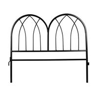 Beeteinfassung 07752 Beeteinf. Metall - Schwarz, Basics, Metall (46/41/0,8cm) - Windhager