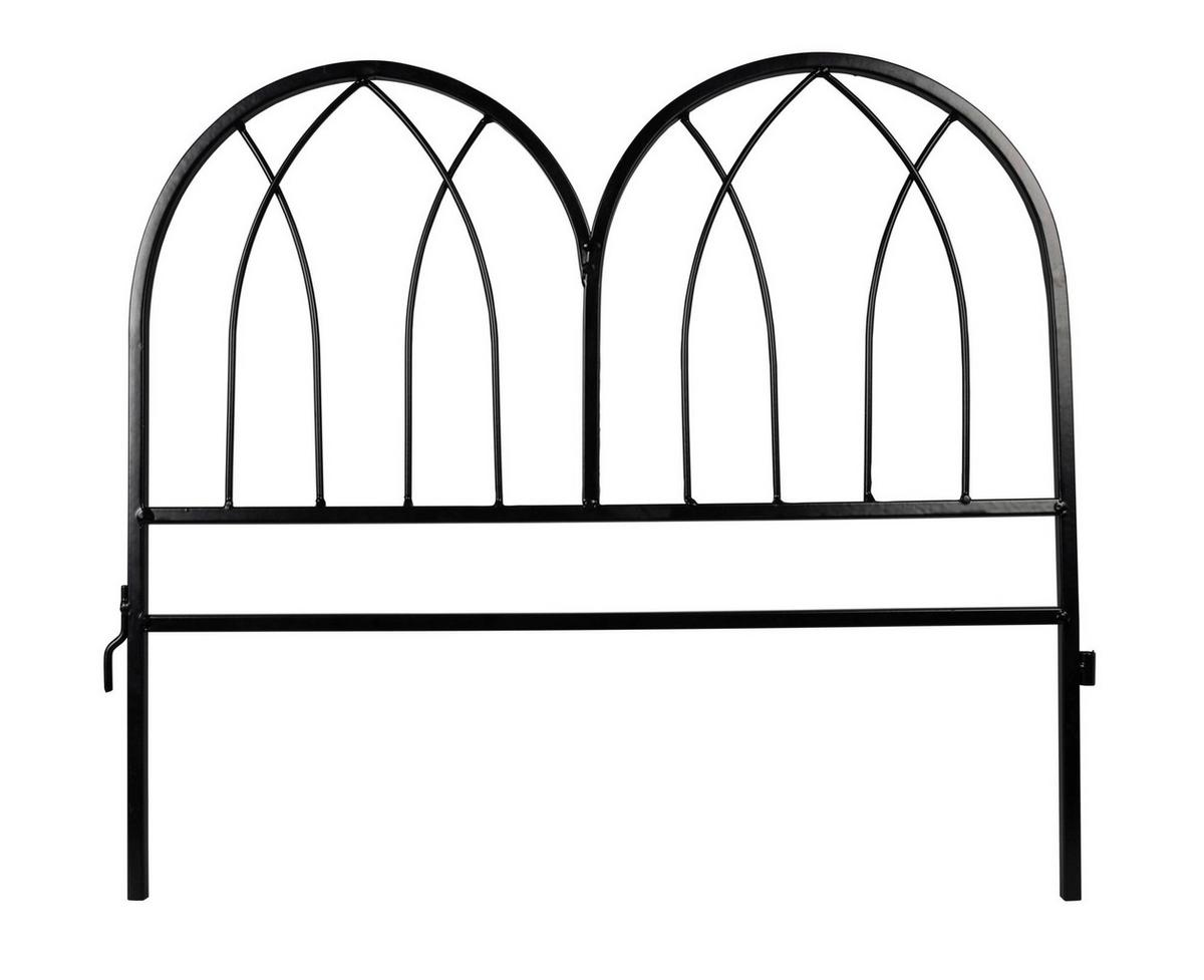 Beeteinfassung 07752 Beeteinf. Metall - Schwarz, Basics, Metall (46/41/0,8cm) - Windhager